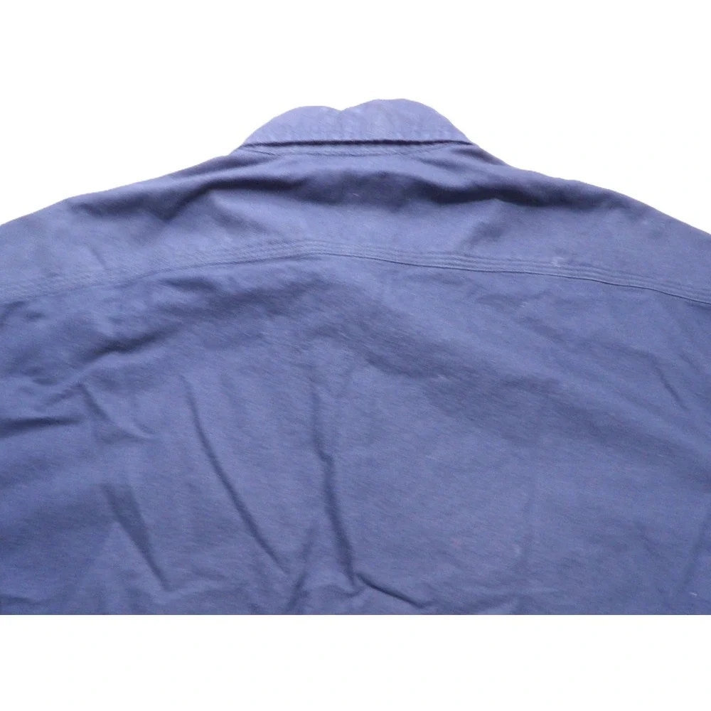 Polo Ralph Lauren Utility Field Shirt Men XL Navy Cotton Classic Fit Military